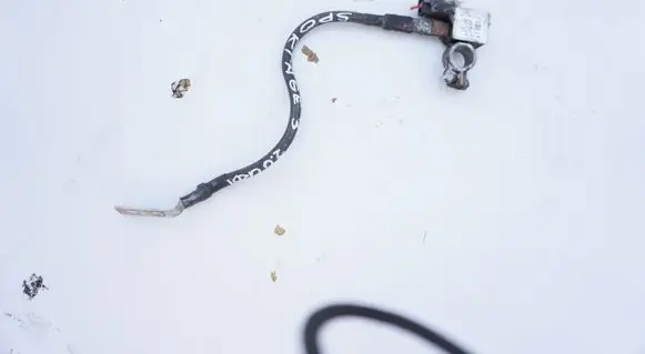 KIA Sportage Negative earth cable (battery) 
