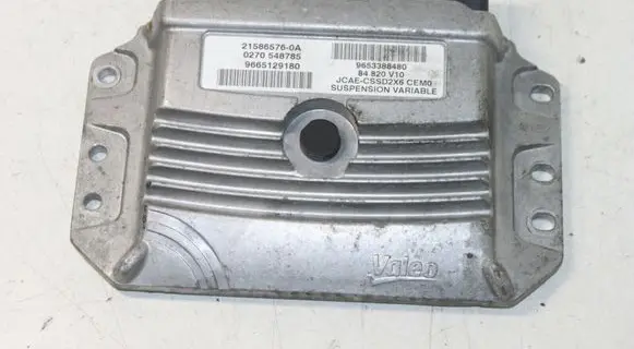 Citroen C6 Engine control unit/module 9665129180