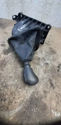 Gear lever shifter trim leather/knob