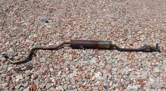 Toyota Yaris Rear muffler/silencer tail pipe 
