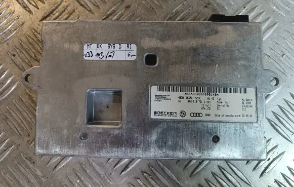 Audi A6 S6 C6 4F Other control units/modules 4E0035729 4F0910731D