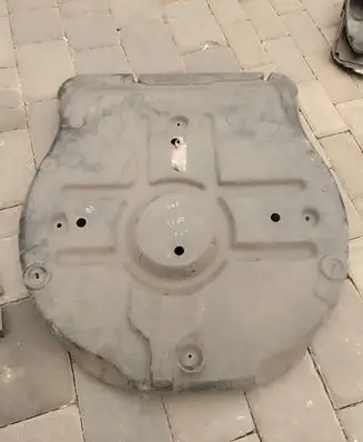 Mercedes-Benz S W221 Trunk boot underbody cover/under tray A2216191238