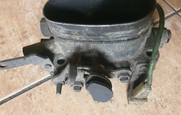 Throttle body valve