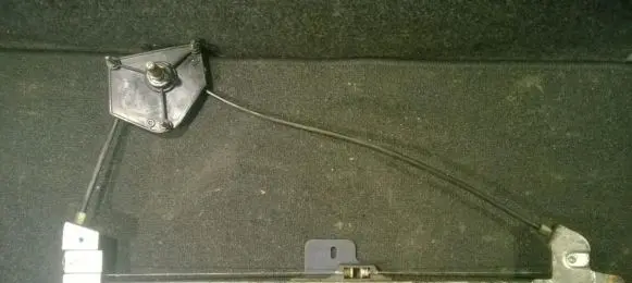 Renault Espace III Sliding door window regulator with motor 6025100103 115519