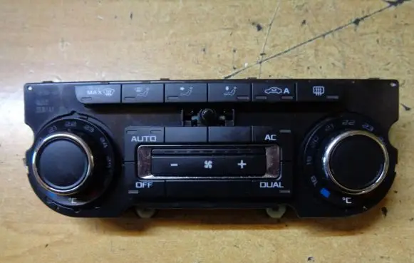 Skoda Yeti (5L) Climate control unit 3T0907044BD