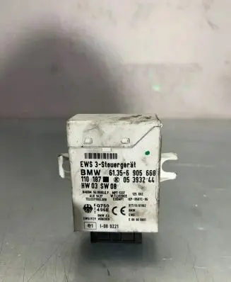 BMW 5 E39 Immobilizer control unit/module 61356905668 110187 05393244