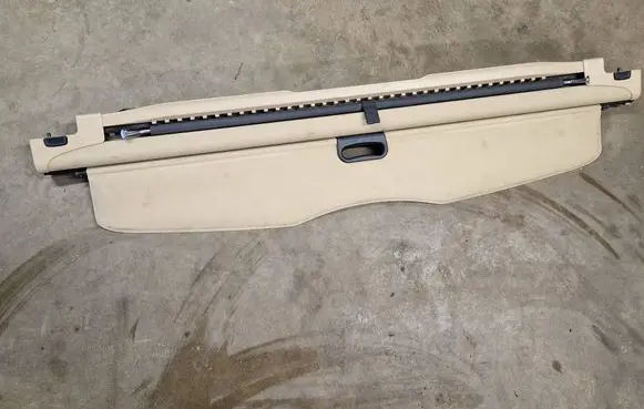 Parcel shelf load cover