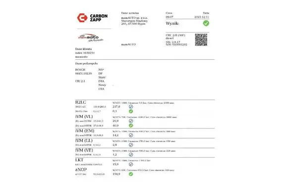 Citroen C4 Grand Picasso Fuel injector 0445110239