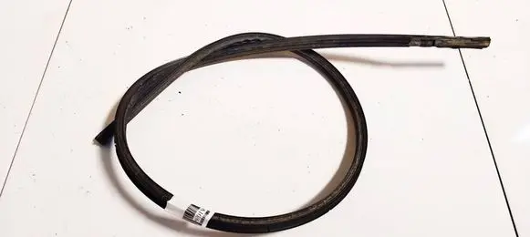 Rubber seal rear door