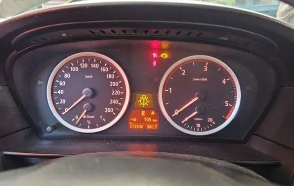 BMW 5 E60 E61 Speedometer (instrument cluster) 6958600 IMPRK1443326
