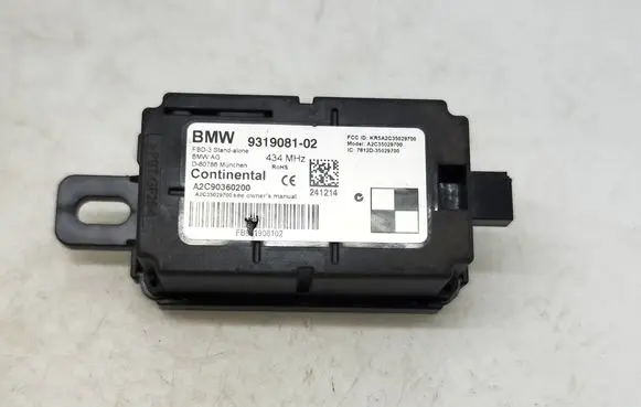 Mini One - Cooper F56 F55 Other control units/modules 9319081 A2C90360200