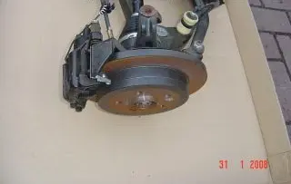 Mercedes-Benz ML W163 Rear brake disc A163