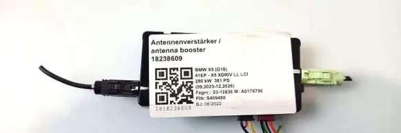 BMW X5 G05 Aerial antenna amplifier 65206839348 6839348