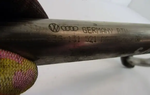 Audi A4 S4 B8 8K EGR valve line/pipe/hose 03G131521AK