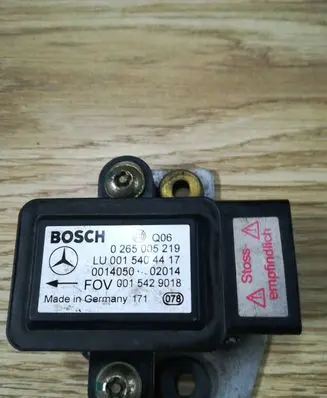 Mercedes-Benz A W168 ESP acceleration yaw rate sensor 0015429018 0014050 0265005219