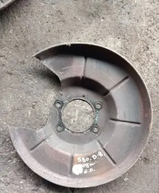 Volvo S80 Rear brake disc plate dust cover 6G912K316A