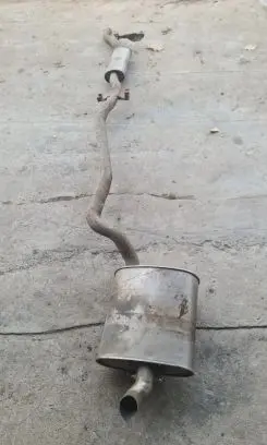 BMW 5 E39 Muffler/silencer 7785890
