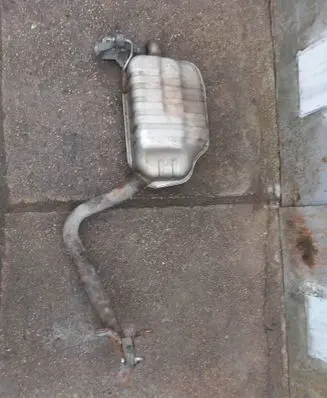 Audi A4 S4 B6 8E 8H Rear muffler/silencer tail pipe 8E0253611CN