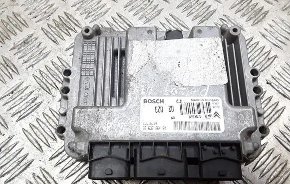 Peugeot 207 Engine control unit/module 9663786480
