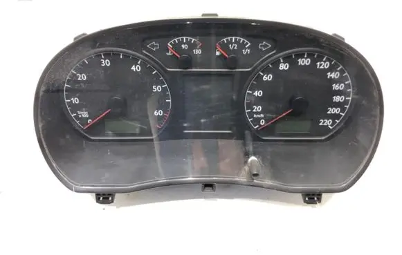 Volkswagen Polo IV 9N3 Speedometer (instrument cluster) 6Q0920800P