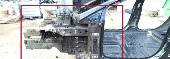 Mercedes-Benz EQS V297 Front quarter panel A2976204102