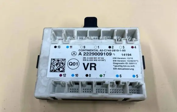 Mercedes-Benz S W222 Door control unit/module A2229009109 A2229015703