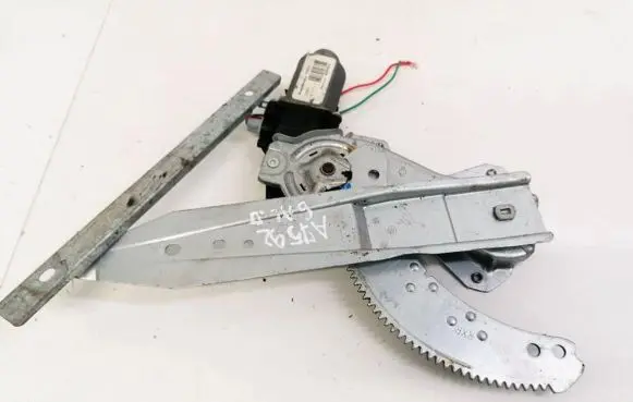 Sliding door window regulator with motor