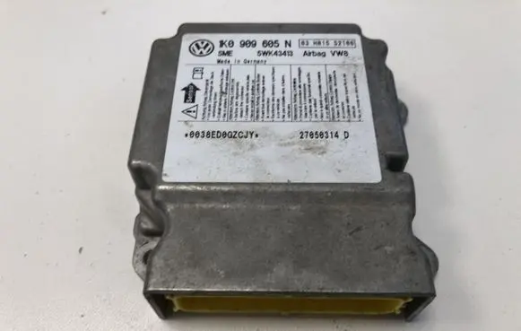 Volkswagen Golf Plus Airbag control unit/module 1K0909605N