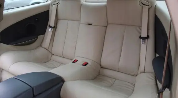 BMW M5 Second row seats 
