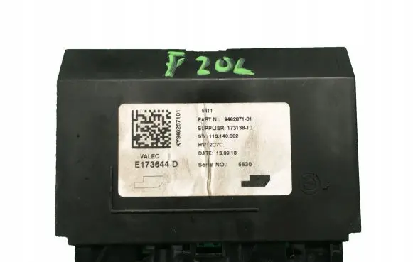 BMW 1 F20 F21 Air conditioner control unit module 9462871