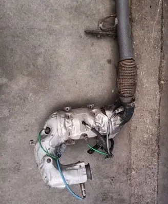 Ford Galaxy Catalyst/FAP/DPF particulate filter DS715K291AJ