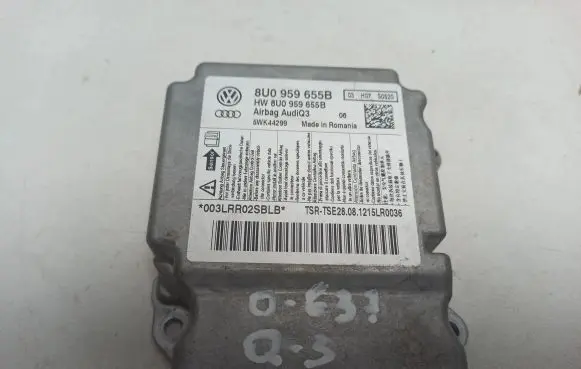 Audi Q3 8U Airbag control unit/module 8U0959655B