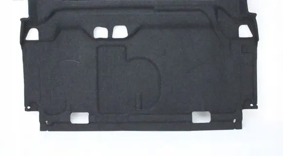 Seat Tarraco Rear floor carpet liner 524863717N20