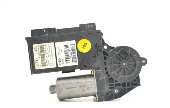 Audi A8 S8 D3 4E Rear door window regulator motor 4E0959801A 992824105 4E0910802