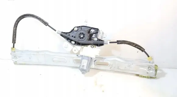 Front window lifting mechanism without motor