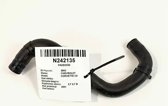 Chevrolet Corvette C5 Engine coolant pipe/hose PRZEWOD