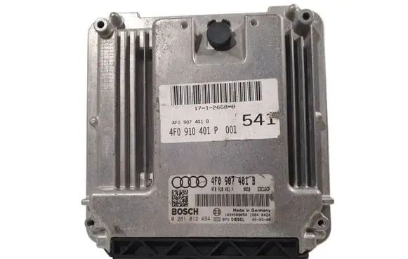 Audi A6 S6 C6 4F Engine control unit/module 4F0907401B 4F0910401P 0281012494