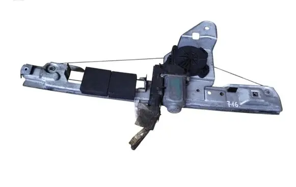 Renault Megane II Rear door window regulator with motor 190011781