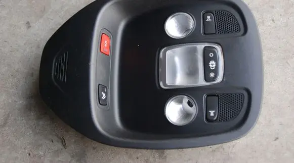 Citroen DS4 Rear seat light