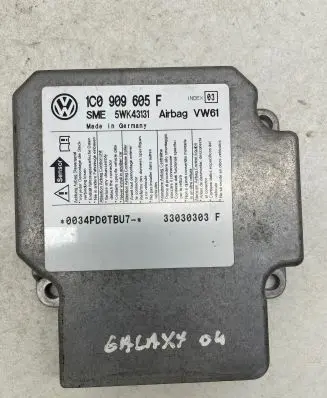 Ford Galaxy Airbag control unit/module 1C0909605F 33030303F 5WK43131