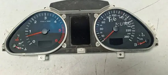 Audi A6 S6 C6 4F Speedometer (instrument cluster) 4F0920900N 5030007300 4F0910900A