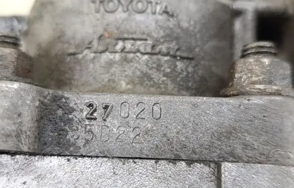 Toyota Corolla Verso E121 Throttle body valve 