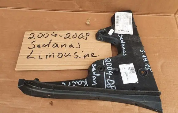Audi A6 S6 C6 4F Bumper support mounting bracket corner 4F5807453