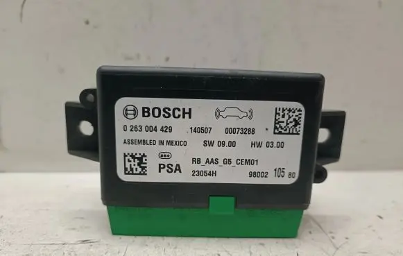 Peugeot 308 Parking PDC control unit/module 9800210580 00073288 140507