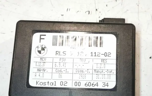 BMW 3 E90 E91 Rain sensor 09124112 9124112 00606434