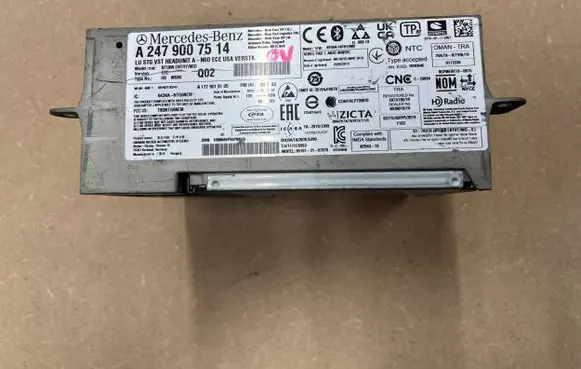 Mercedes-Benz B W247 Radio/GPS head unit trim A2479007514