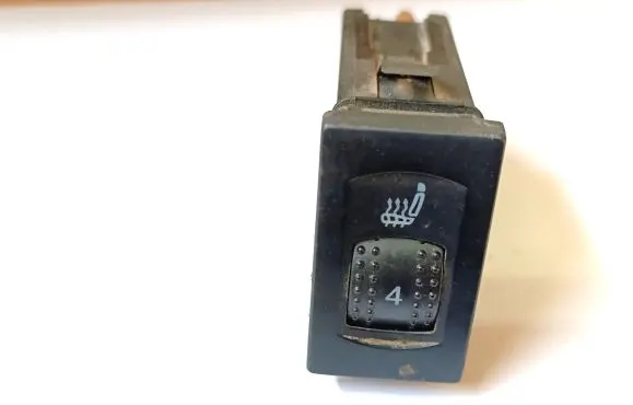 Seat heating switch