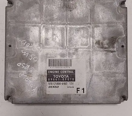 Toyota Corolla Verso AR10 Engine control unit/module MB1758006463 1758006463 896610F010