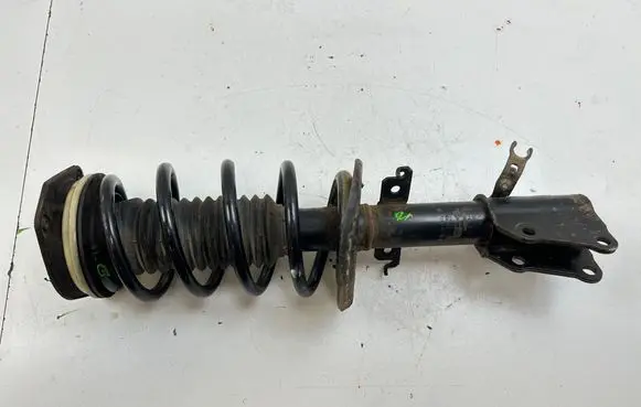 Front shock absorber with coil spring