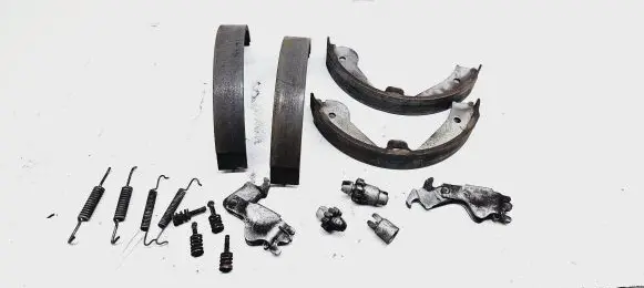 Porsche Cayenne (9PA) Handbrake/parking brake pads 